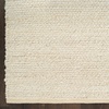 image:imageNourison Home Natural Jute Ivory 5 x 7 Area Rug  Easy Clean Non Shedding Bed Room Living Room Dining Room Kitchen 5 x 7Ivory