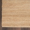 image:imageNourison Home Natural Jute Ivory 5 x 7 Area Rug  Easy Clean Non Shedding Bed Room Living Room Dining Room Kitchen 5 x 7Natural