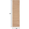 image:imageNourison Home Natural Jute Ivory 5 x 7 Area Rug  Easy Clean Non Shedding Bed Room Living Room Dining Room Kitchen 5 x 7Natural