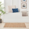 image:imageNourison Home Natural Jute Ivory 5 x 7 Area Rug  Easy Clean Non Shedding Bed Room Living Room Dining Room Kitchen 5 x 7Natural