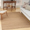 image:imageNourison Home Natural Jute Ivory 5 x 7 Area Rug  Easy Clean Non Shedding Bed Room Living Room Dining Room Kitchen 5 x 7Natural