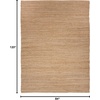 image:imageNourison Home Natural Jute Ivory 5 x 7 Area Rug  Easy Clean Non Shedding Bed Room Living Room Dining Room Kitchen 5 x 7Natural