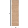 image:imageNourison Home Natural Jute Ivory 5 x 7 Area Rug  Easy Clean Non Shedding Bed Room Living Room Dining Room Kitchen 5 x 7Natural