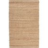 image:imageNourison Home Natural Jute Ivory 5 x 7 Area Rug  Easy Clean Non Shedding Bed Room Living Room Dining Room Kitchen 5 x 7Natural