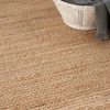 image:imageNourison Home Natural Jute Ivory 5 x 7 Area Rug  Easy Clean Non Shedding Bed Room Living Room Dining Room Kitchen 5 x 7Natural