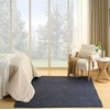 image:imageNourison Home Natural Jute Ivory 5 x 7 Area Rug  Easy Clean Non Shedding Bed Room Living Room Dining Room Kitchen 5 x 7Navy