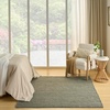 image:imageNourison Home Natural Jute Ivory 5 x 7 Area Rug  Easy Clean Non Shedding Bed Room Living Room Dining Room Kitchen 5 x 7Sage