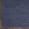 image:imageNourison Home Natural Jute Navy 3 x 5 Area Rug  Easy Clean Non Shedding Bed Room Living Room Dining Room Kitchen 3 x 5Navy