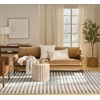 image:imageNourison Home Nordic Ivory Multicolor 5 x 7 Area Rug  Easy Clean Non Shedding Bed Room Living Room Dining Room Kitchen 5 x 7Ivory Blue