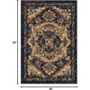 image:imageNourison Home Nourison 2020 Teal 2 x 3 Area Rug  Easy Clean Non Shedding Bed Room Living Room Dining Room Kitchen 2 x 3Midnight