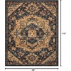 image:imageNourison Home Nourison 2020 Teal 2 x 3 Area Rug  Easy Clean Non Shedding Bed Room Living Room Dining Room Kitchen 2 x 3Midnight