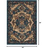 image:imageNourison Home Nourison 2020 Teal 2 x 3 Area Rug  Easy Clean Non Shedding Bed Room Living Room Dining Room Kitchen 2 x 3Teal
