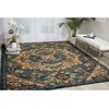 image:imageNourison Home Nourison 2020 Teal 2 x 3 Area Rug  Easy Clean Non Shedding Bed Room Living Room Dining Room Kitchen 2 x 3Teal