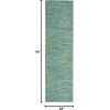 image:imageNourison Home Nourison Essentials Ivory Gold 3 x 5 Area Rug  Easy Clean Non Shedding Bed Room Living Room Dining Room Kitchen 3 x 5Blue Green