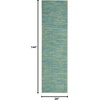 image:imageNourison Home Nourison Essentials Ivory Gold 3 x 5 Area Rug  Easy Clean Non Shedding Bed Room Living Room Dining Room Kitchen 3 x 5Blue Green