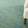image:imageNourison Home Nourison Essentials Ivory Gold 3 x 5 Area Rug  Easy Clean Non Shedding Bed Room Living Room Dining Room Kitchen 3 x 5Blue Green