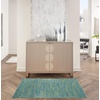 image:imageNourison Home Nourison Essentials Ivory Gold 3 x 5 Area Rug  Easy Clean Non Shedding Bed Room Living Room Dining Room Kitchen 3 x 5Blue Green