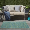 image:imageNourison Home Nourison Essentials Ivory Gold 3 x 5 Area Rug  Easy Clean Non Shedding Bed Room Living Room Dining Room Kitchen 3 x 5Blue Green