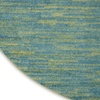 image:imageNourison Home Nourison Essentials Ivory Gold 3 x 5 Area Rug  Easy Clean Non Shedding Bed Room Living Room Dining Room Kitchen 3 x 5Blue Green