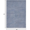 image:imageNourison Home Nourison Essentials Ivory Gold 3 x 5 Area Rug  Easy Clean Non Shedding Bed Room Living Room Dining Room Kitchen 3 x 5BlueGrey