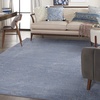 image:imageNourison Home Nourison Essentials Ivory Gold 3 x 5 Area Rug  Easy Clean Non Shedding Bed Room Living Room Dining Room Kitchen 3 x 5BlueGrey
