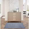 image:imageNourison Home Nourison Essentials Ivory Gold 3 x 5 Area Rug  Easy Clean Non Shedding Bed Room Living Room Dining Room Kitchen 3 x 5BlueGrey