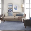 image:imageNourison Home Nourison Essentials Ivory Gold 3 x 5 Area Rug  Easy Clean Non Shedding Bed Room Living Room Dining Room Kitchen 3 x 5BlueGrey