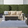 image:imageNourison Home Nourison Essentials Ivory Gold 3 x 5 Area Rug  Easy Clean Non Shedding Bed Room Living Room Dining Room Kitchen 3 x 5BlueGrey