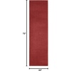 image:imageNourison Home Nourison Essentials Ivory Gold 3 x 5 Area Rug  Easy Clean Non Shedding Bed Room Living Room Dining Room Kitchen 3 x 5Brick Red