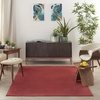 image:imageNourison Home Nourison Essentials Ivory Gold 3 x 5 Area Rug  Easy Clean Non Shedding Bed Room Living Room Dining Room Kitchen 3 x 5Brick Red
