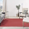image:imageNourison Home Nourison Essentials Ivory Gold 3 x 5 Area Rug  Easy Clean Non Shedding Bed Room Living Room Dining Room Kitchen 3 x 5Brick Red