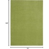 image:imageNourison Home Nourison Essentials Ivory Gold 3 x 5 Area Rug  Easy Clean Non Shedding Bed Room Living Room Dining Room Kitchen 3 x 5Green