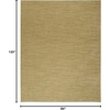 image:imageNourison Home Nourison Essentials Ivory Gold 3 x 5 Area Rug  Easy Clean Non Shedding Bed Room Living Room Dining Room Kitchen 3 x 5Green Gold
