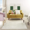 image:imageNourison Home Nourison Essentials Ivory Gold 3 x 5 Area Rug  Easy Clean Non Shedding Bed Room Living Room Dining Room Kitchen 3 x 5Ivory Beige