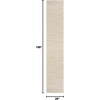 image:imageNourison Home Nourison Essentials Ivory Gold 3 x 5 Area Rug  Easy Clean Non Shedding Bed Room Living Room Dining Room Kitchen 3 x 5Ivory Beige