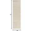 image:imageNourison Home Nourison Essentials Ivory Gold 3 x 5 Area Rug  Easy Clean Non Shedding Bed Room Living Room Dining Room Kitchen 3 x 5Ivory Beige