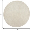 image:imageNourison Home Nourison Essentials Ivory Gold 3 x 5 Area Rug  Easy Clean Non Shedding Bed Room Living Room Dining Room Kitchen 3 x 5Ivory Beige