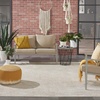 image:imageNourison Home Nourison Essentials Ivory Gold 3 x 5 Area Rug  Easy Clean Non Shedding Bed Room Living Room Dining Room Kitchen 3 x 5Ivory Beige