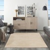 image:imageNourison Home Nourison Essentials Ivory Gold 3 x 5 Area Rug  Easy Clean Non Shedding Bed Room Living Room Dining Room Kitchen 3 x 5Ivory Gold