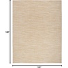 image:imageNourison Home Nourison Essentials Ivory Gold 3 x 5 Area Rug  Easy Clean Non Shedding Bed Room Living Room Dining Room Kitchen 3 x 5Ivory Gold