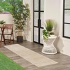 image:imageNourison Home Nourison Essentials Ivory Gold 3 x 5 Area Rug  Easy Clean Non Shedding Bed Room Living Room Dining Room Kitchen 3 x 5Ivory Gold