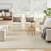 image:imageNourison Home Nourison Essentials Ivory Gold 3 x 5 Area Rug  Easy Clean Non Shedding Bed Room Living Room Dining Room Kitchen 3 x 5Ivory Gold