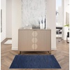 image:imageNourison Home Nourison Essentials Ivory Gold 3 x 5 Area Rug  Easy Clean Non Shedding Bed Room Living Room Dining Room Kitchen 3 x 5Midnight Blue