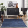image:imageNourison Home Nourison Essentials Ivory Gold 3 x 5 Area Rug  Easy Clean Non Shedding Bed Room Living Room Dining Room Kitchen 3 x 5Midnight Blue