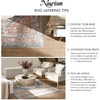 image:imageNourison Home Nourison Essentials Ivory Gold 3 x 5 Area Rug  Easy Clean Non Shedding Bed Room Living Room Dining Room Kitchen 3 x 5Midnight Blue