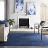 image:imageNourison Home Nourison Essentials Ivory Gold 3 x 5 Area Rug  Easy Clean Non Shedding Bed Room Living Room Dining Room Kitchen 3 x 5Midnight Blue