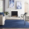 image:imageNourison Home Nourison Essentials Ivory Gold 3 x 5 Area Rug  Easy Clean Non Shedding Bed Room Living Room Dining Room Kitchen 3 x 5Midnight Blue