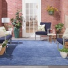 image:imageNourison Home Nourison Essentials Ivory Gold 3 x 5 Area Rug  Easy Clean Non Shedding Bed Room Living Room Dining Room Kitchen 3 x 5Navy Blue