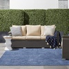 image:imageNourison Home Nourison Essentials Ivory Gold 3 x 5 Area Rug  Easy Clean Non Shedding Bed Room Living Room Dining Room Kitchen 3 x 5Navy Blue