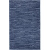 image:imageNourison Home Nourison Essentials Ivory Gold 3 x 5 Area Rug  Easy Clean Non Shedding Bed Room Living Room Dining Room Kitchen 3 x 5Navy Blue